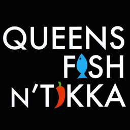 Queens Fish N Tikka logo.